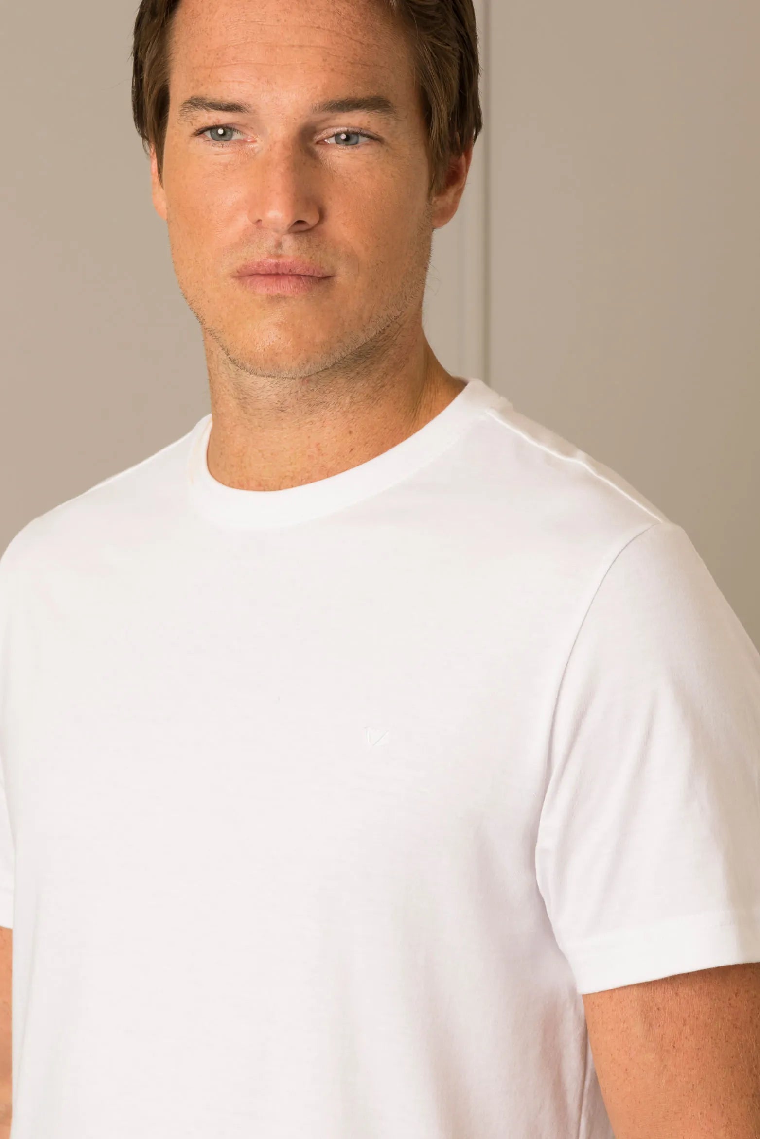 1033203 Camiseta perú cuello redondo para hombre basica jersey