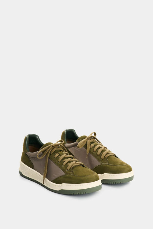 1038608 Sneackers de cuero y textil para hombre Gael