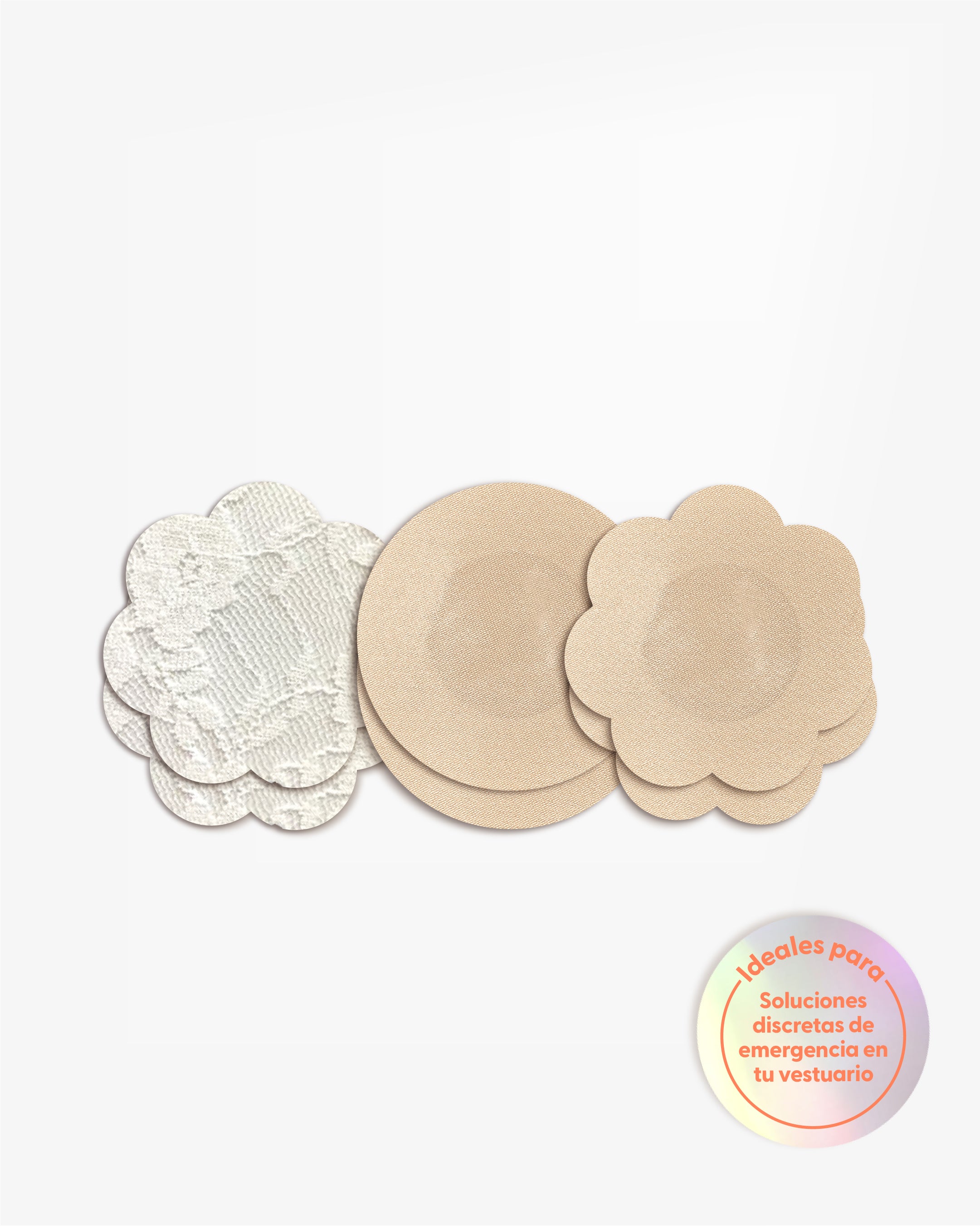 STICKERS PARA CUBRIR LOS PEZONES DE UN SOLO USO 2 PARES