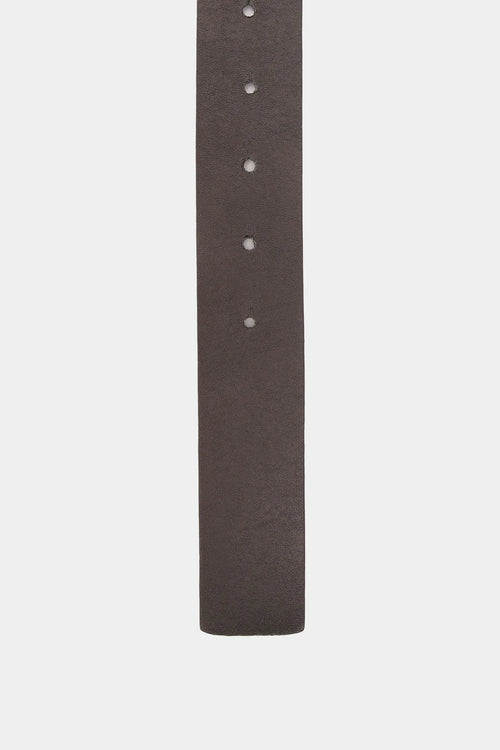 Cinturón doble faz de cuero chapa