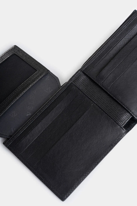 Kit llavero y billetera de cuero