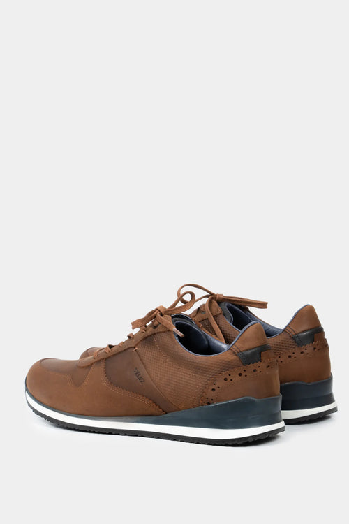 Tenis anzelini de cuero