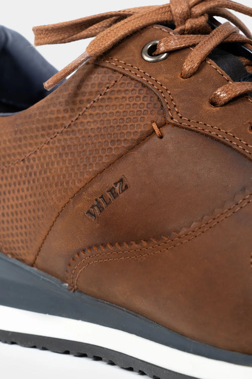 Tenis anzelini de cuero