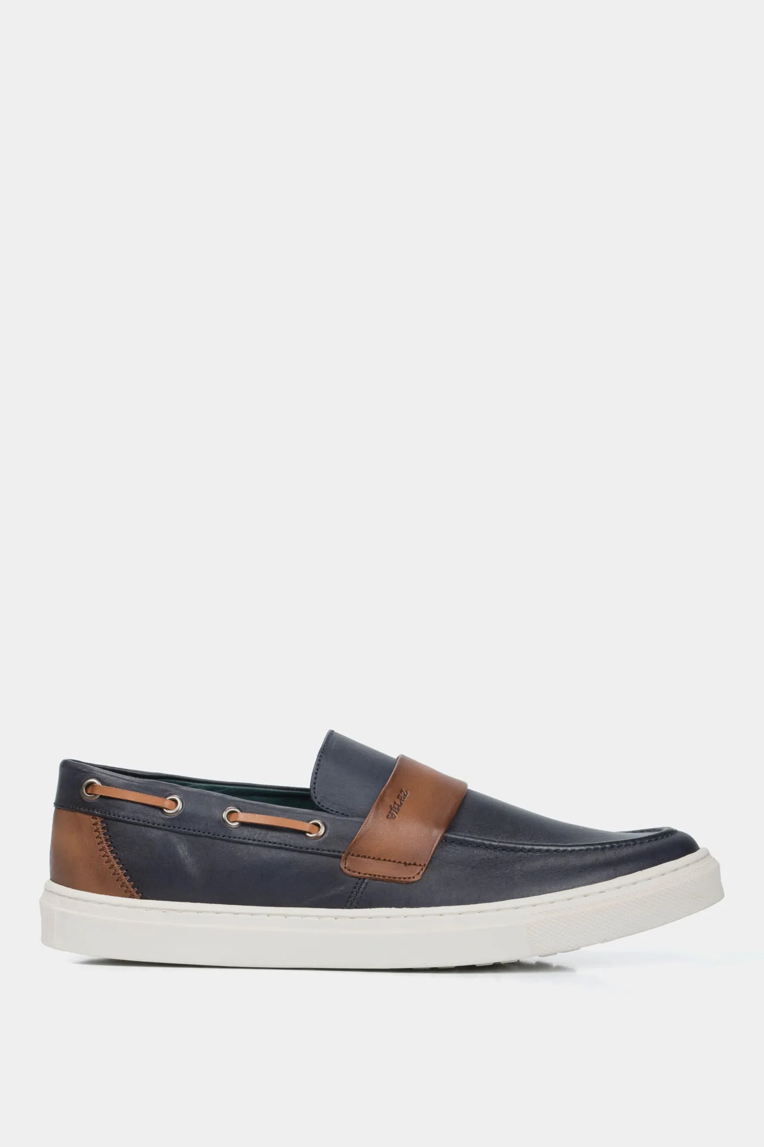 Mocasines Deportivos de Cuero para Hombre Vintage