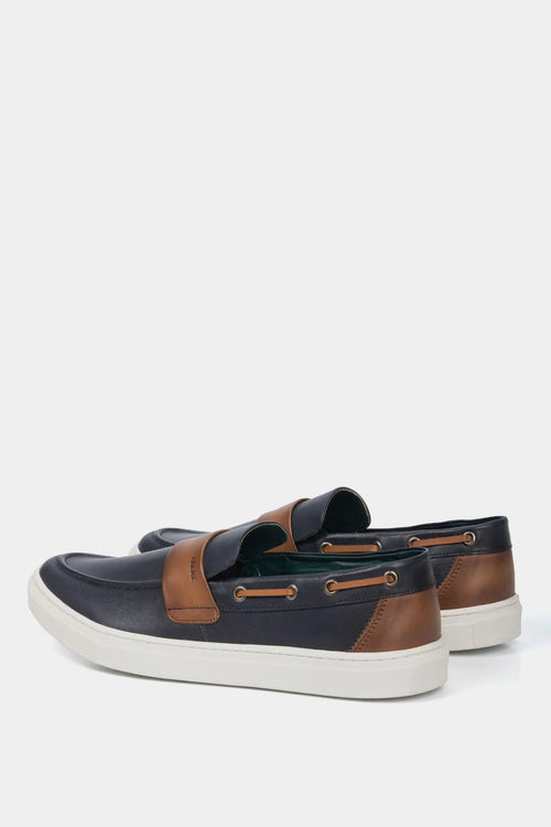 Mocasines Deportivos de Cuero para Hombre Vintage