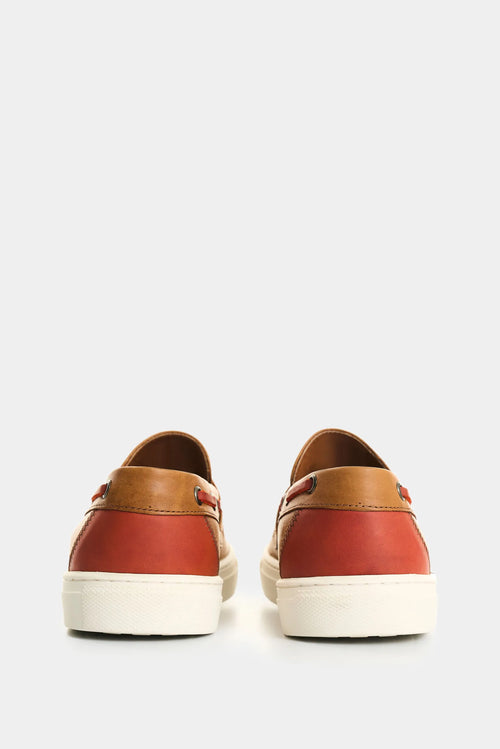Mocasines Deportivos de Cuero para Hombre Vintage