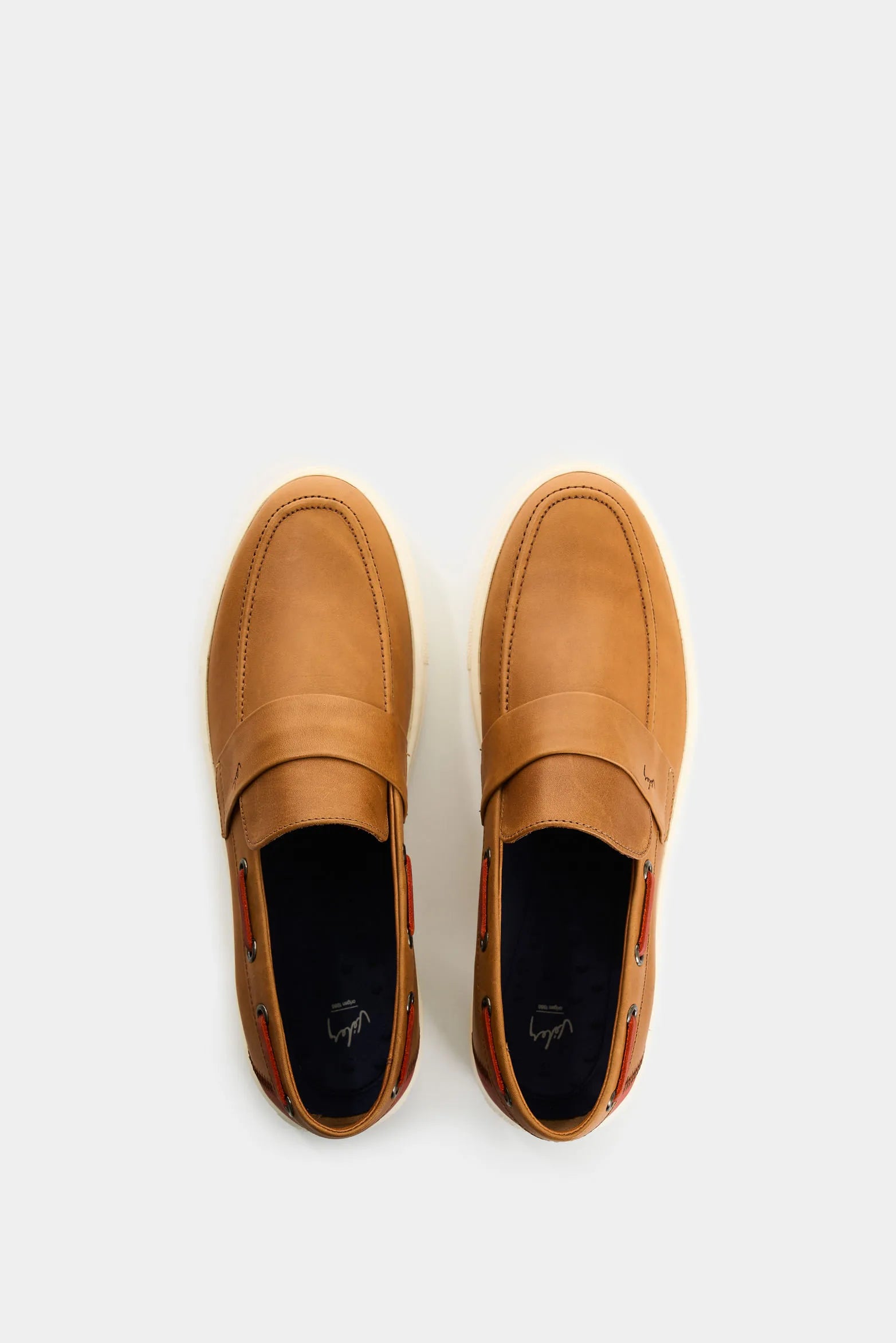Mocasines Deportivos de Cuero para Hombre Vintage