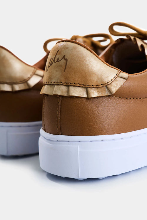 Tenis Casual de Cuero Combinados