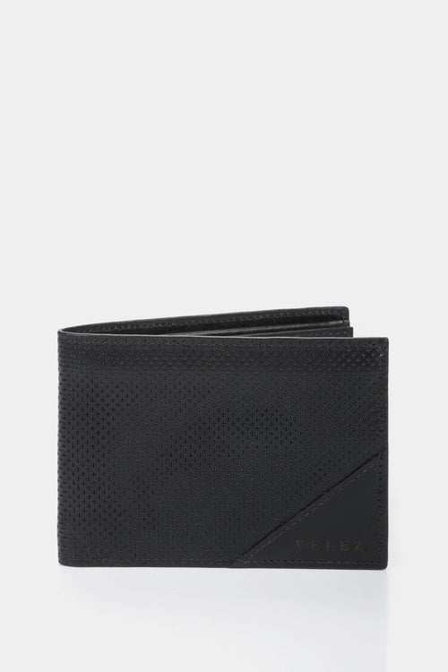 BILLETERA TITUS DE CUERO PARA HOMBRE GRABADO CRUCES