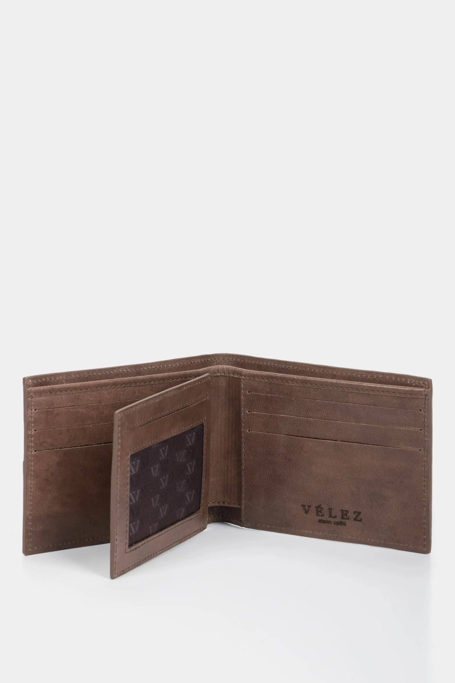 BILLETERA TITUS DE CUERO PARA HOMBRE GRABADO CRUCES