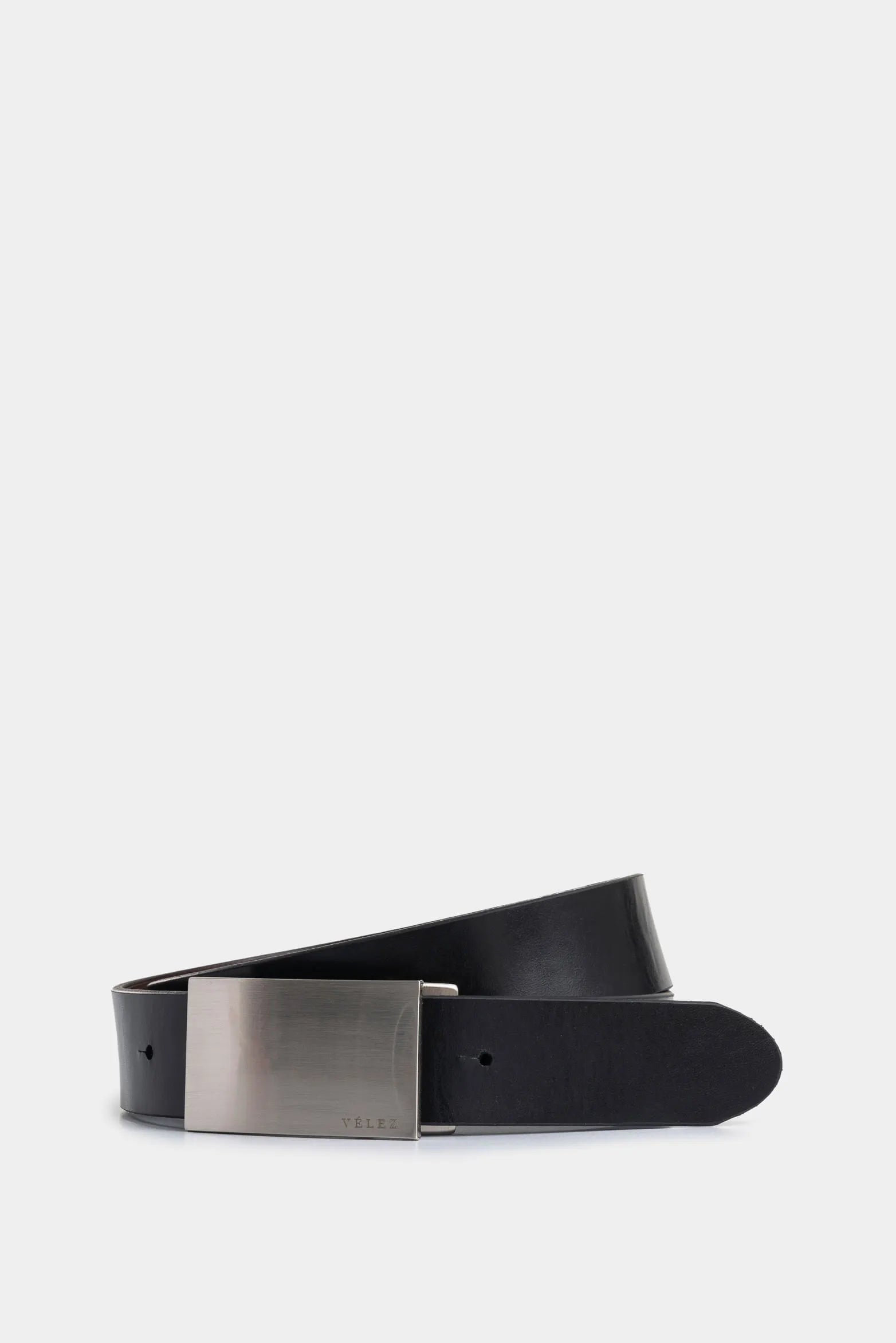 Kit cinturón doble faz formal de cuero para hombre doble opción herraje