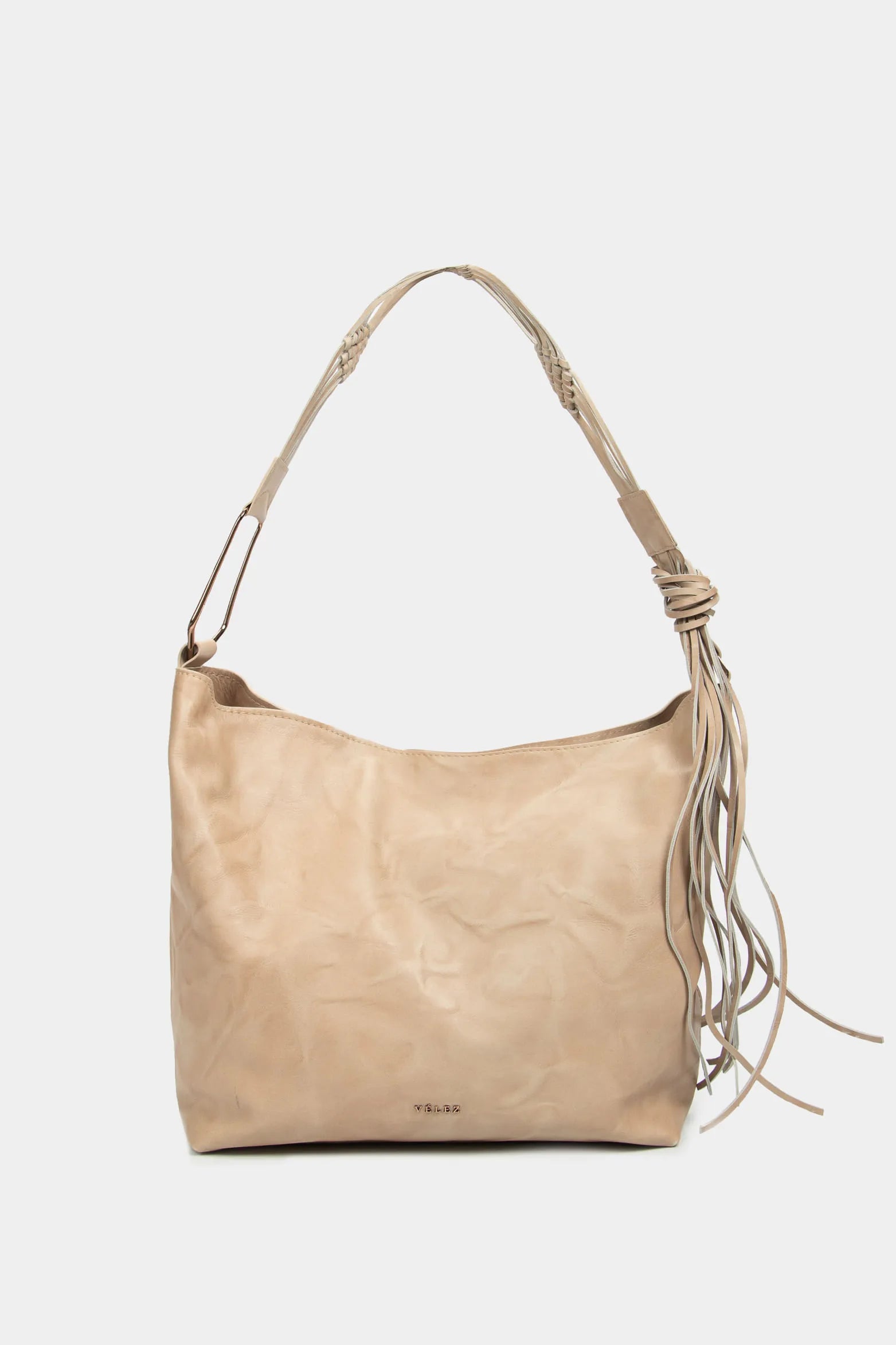 CARTERA AZALEA DE CUERO PARA MUJER MACRAMÉ