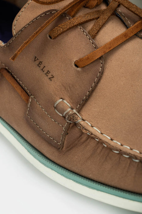 MOCASINES PERSIAN DE CUERO PARA HOMBRE ESPASOLADO LATERAL