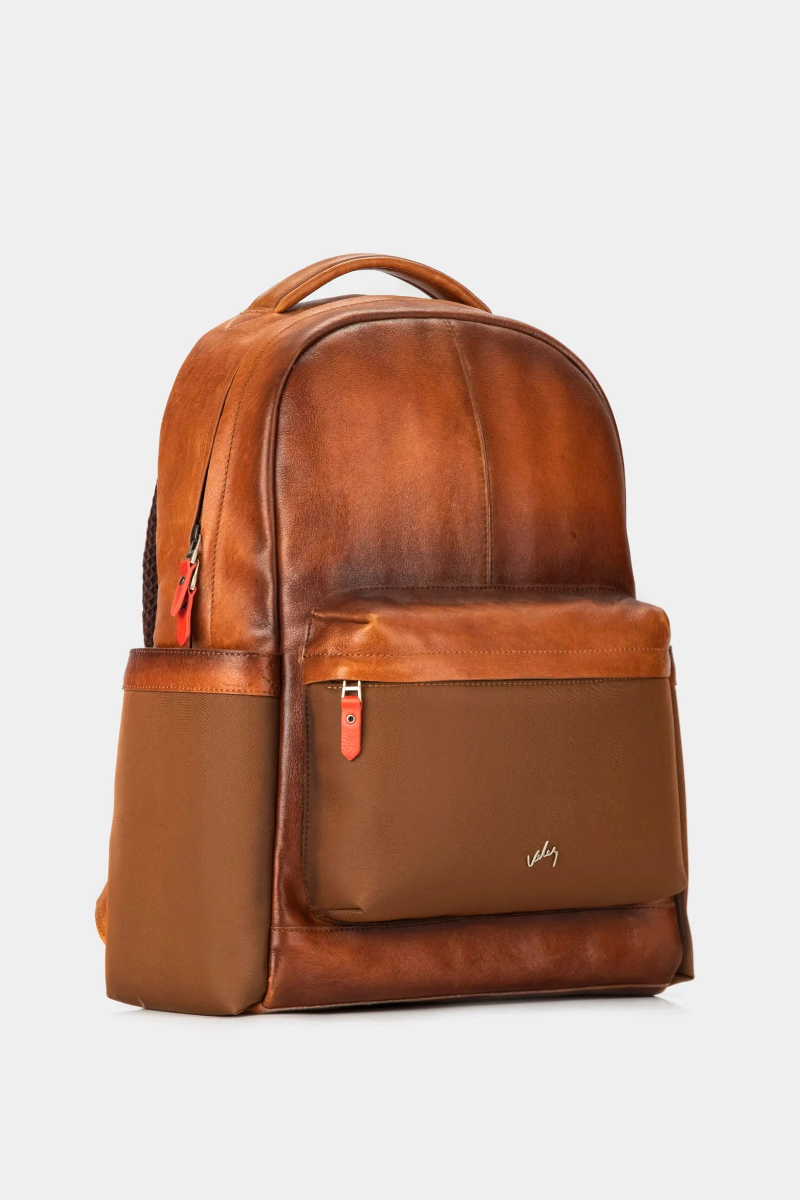 MOCHILA FAGUS 2.0 DE CUERO PARA HOMBRE LONA EN NYLON