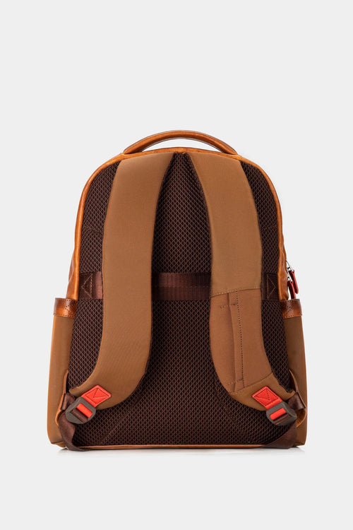 MOCHILA FAGUS 2.0 DE CUERO PARA HOMBRE LONA EN NYLON