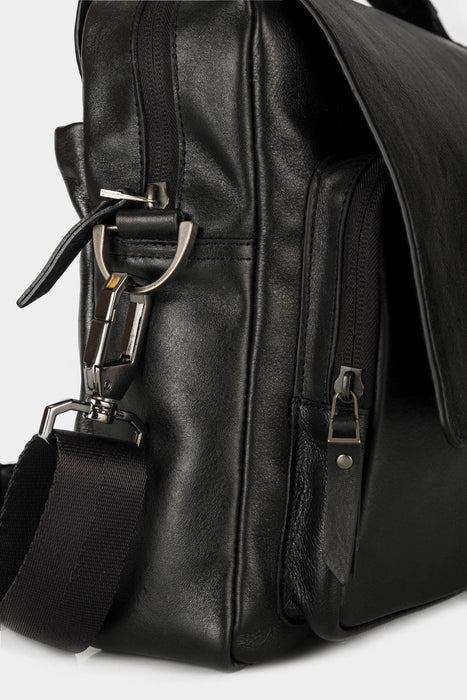 MALETΓN PORTΓTIL FERRAT DE CUERO PARA HOMBRE DOBLE SISTEMA DE