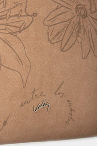 SHOPPING MONSTERA DE CUERO Y CARNAZA PARA MUJER ESTAMPADO FLORAL