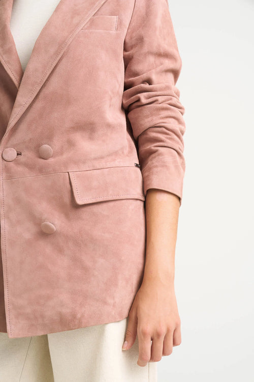 BLAZER EN GAMUZA OVINA PARA MUJER ZARZAMORA