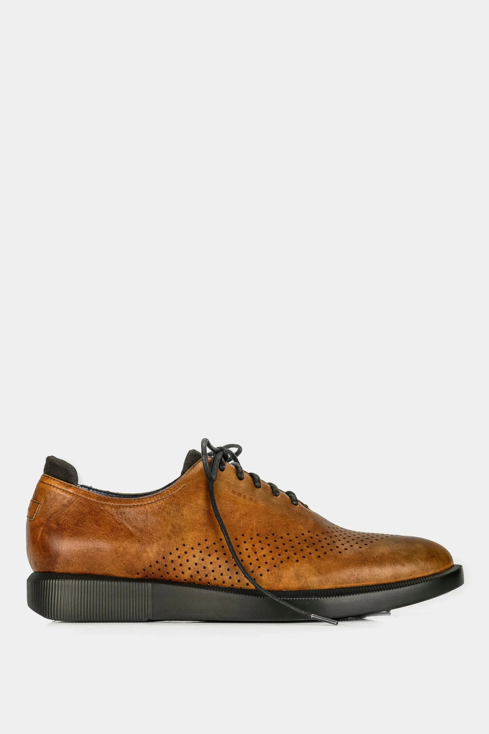 Zapatos cordón Dalí de cuero para hombre vintage