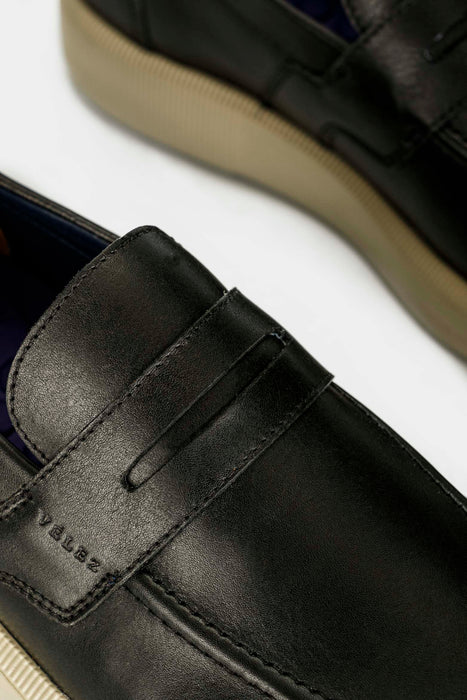 MOCASINES LUGANO DE CUERO PARA HOMBRE EFECTO ARTESANAL