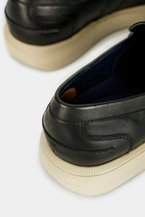 MOCASINES LUGANO DE CUERO PARA HOMBRE EFECTO ARTESANAL