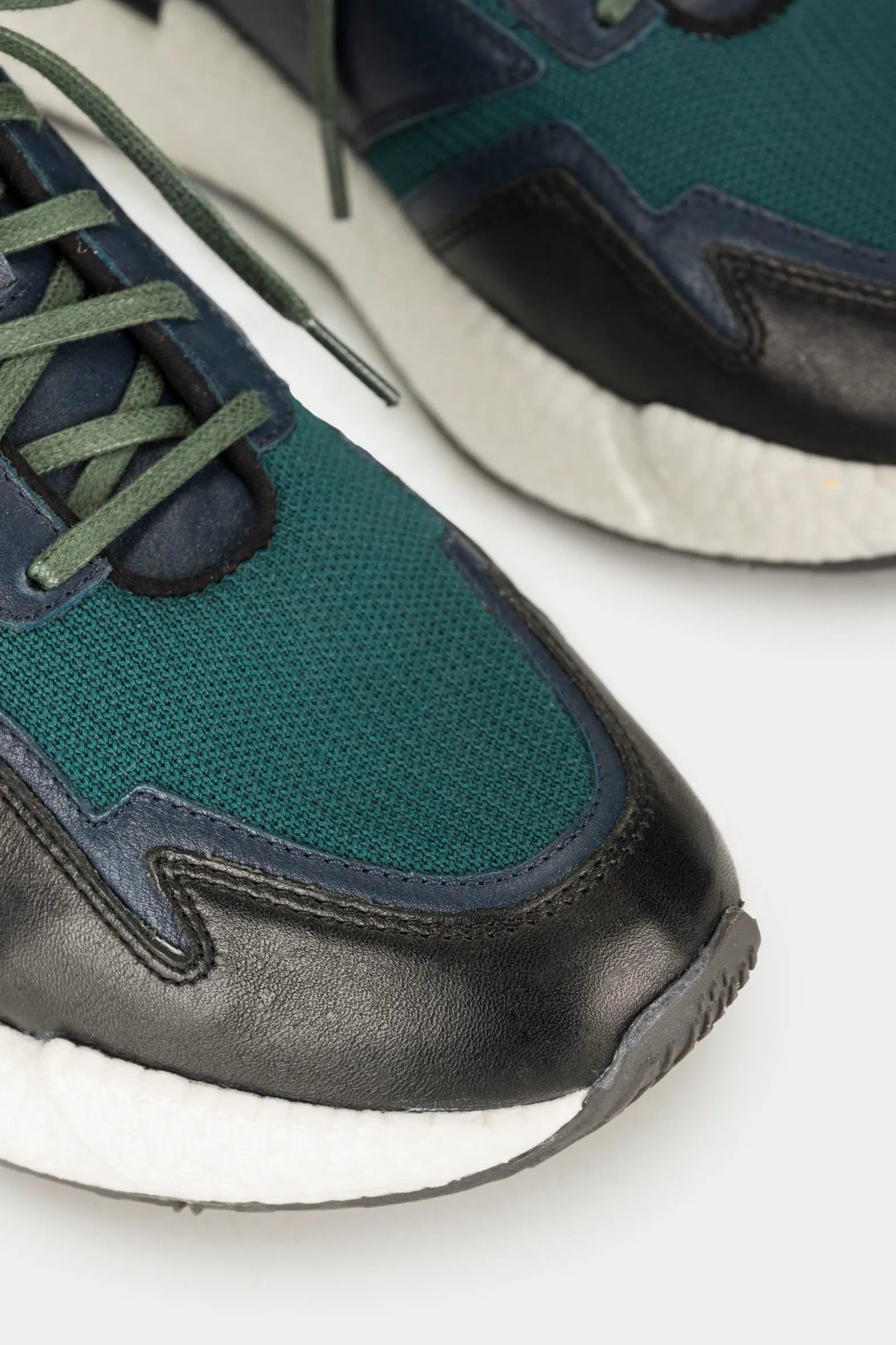 TENIS BOSCO DE CUERO Y LONA PARA HOMBRE EN CONTRASTE