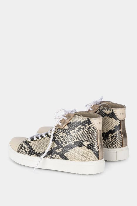 SNEAKERS AVENTURINA DE CUERO PARA MUJER ANIMAL PRINT