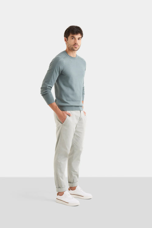 PANTALÓN ÍTALO PARA HOMBRE EN POPELINA LIVIANA DE ALGODÓN