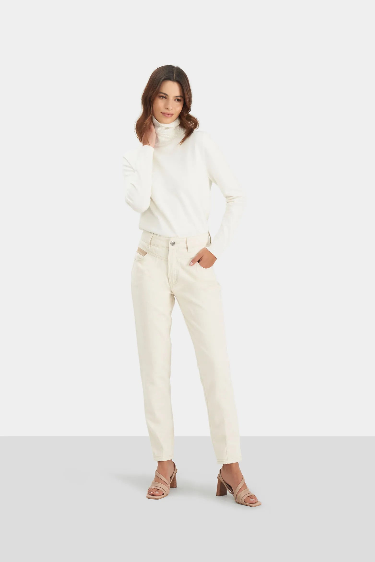 JEAN BULL MARTE TIPO BAGGY PARA MUJER TIRO ALTO