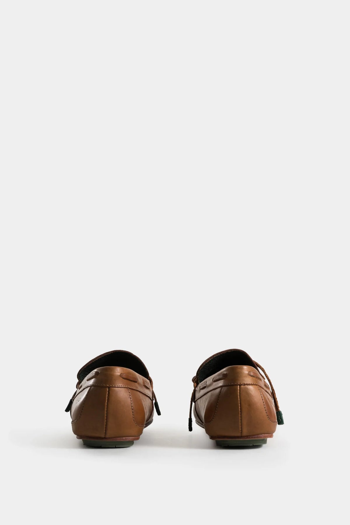 Mocasines Atacama de Cuero para Hombre Capellada con Acabado Tamponado Manual