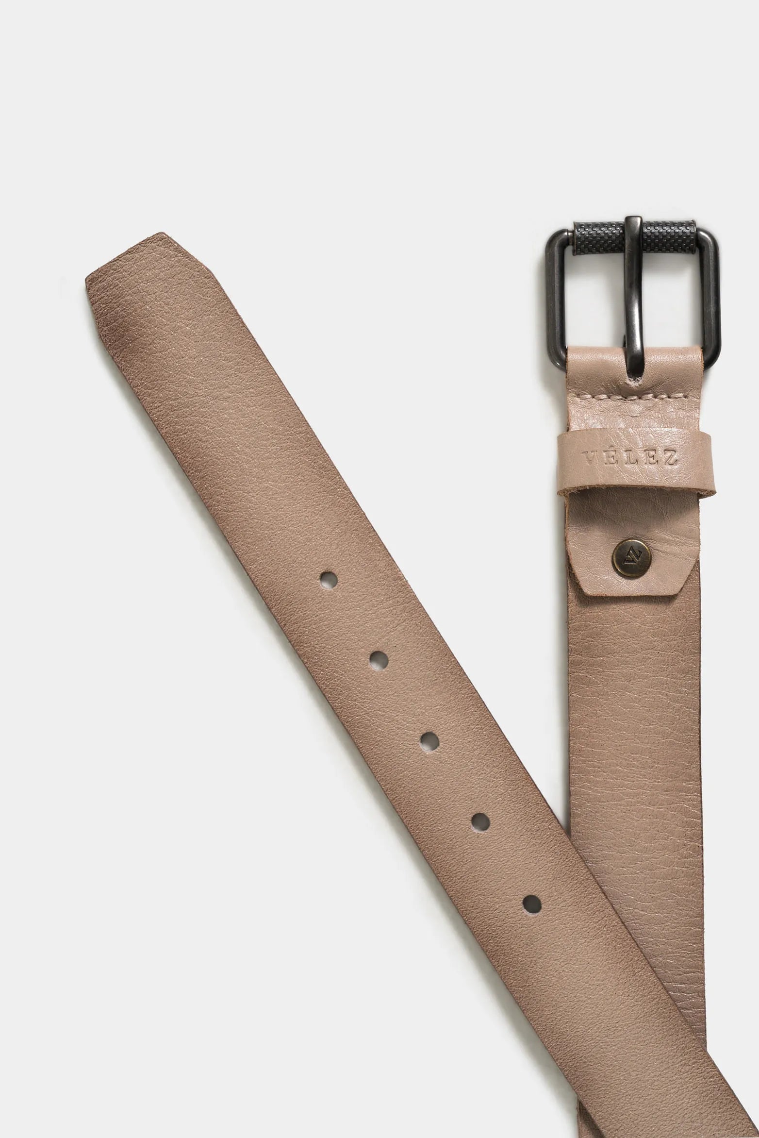 CINTURÓN UNIFAZ OASIS DE CUERO PARA HOMBRE HEBILLA COSCOJO