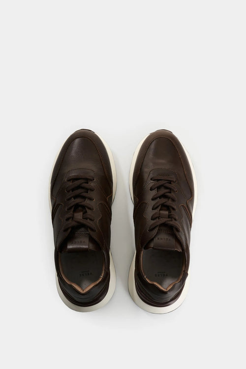 SNEAKERS COOPER 3 DE CUERO PARA HOMBRE SPOILER EN CONTRASTE