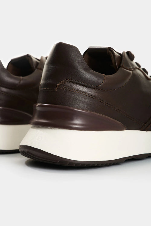 SNEAKERS COOPER 3 DE CUERO PARA HOMBRE SPOILER EN CONTRASTE