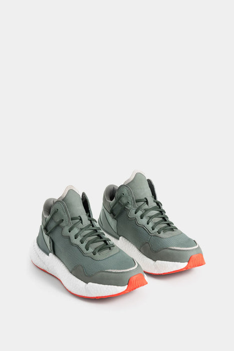 SNEAKERS BOTA BOLET DE CUERO Y LONA PARA MUJER SILUETA URBAN