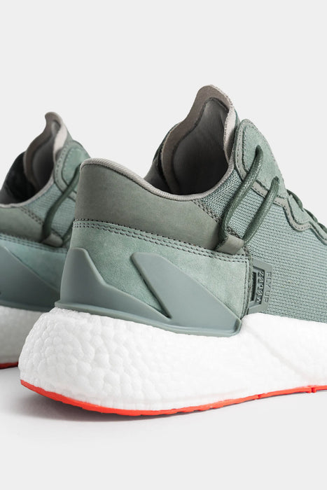 SNEAKERS BOTA BOLET DE CUERO Y LONA PARA MUJER SILUETA URBAN