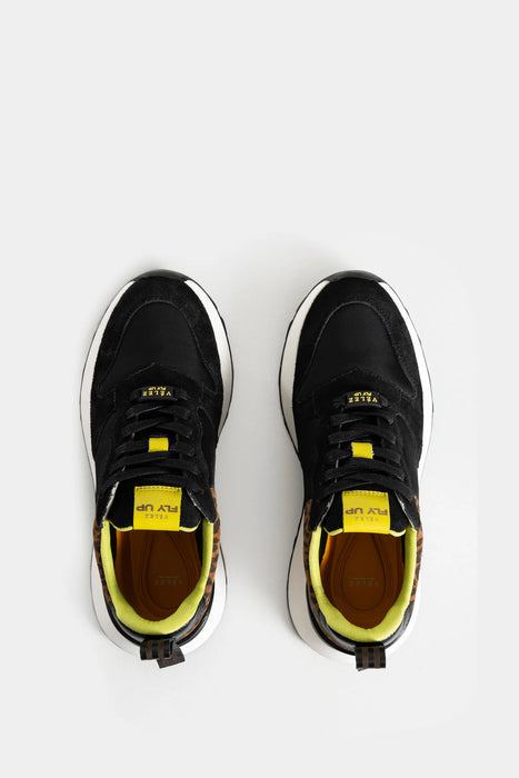 SNEAKERS MERCURIO 2.0 DE CUERO GAMUZA PARA MUJER TEXTURA ANIMAL