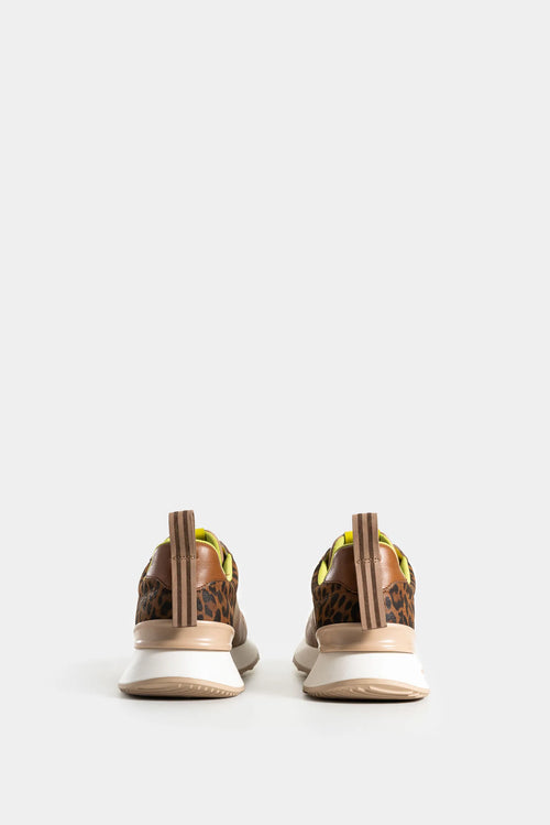 SNEAKERS MERCURIO 2.0 DE CUERO GAMUZA PARA MUJER TEXTURA ANIMAL
