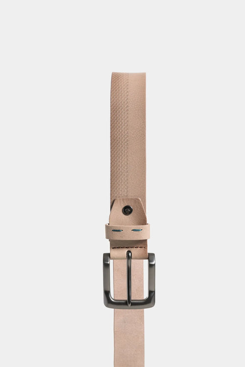 CINTURÓN UNIFAZ LEGO 2 DE CUERO PARA HOMBRE PUNTADAS DECORATIVAS
