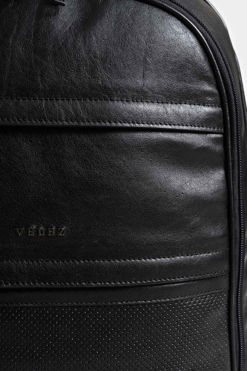 MOCHILA WATERPROOF 2 DE CUERO PARA HOMBRE CREMALLERA BIDIRECCIONAL