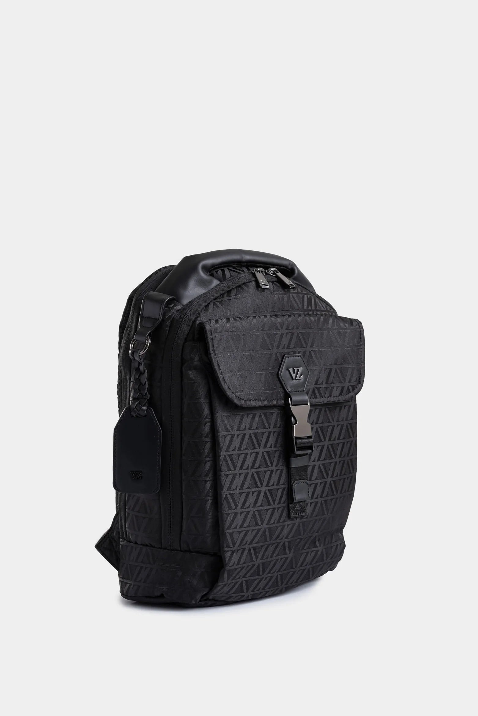 Mochila bloom 2 jacquard monograma VZ para mujer porta trolley