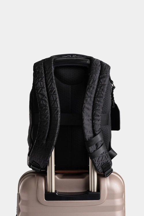Mochila bloom 2 jacquard monograma VZ para mujer porta trolley