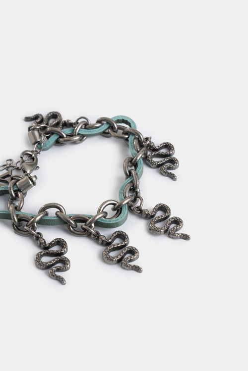 Manilla amanita en zamak para mujer charms serpiente