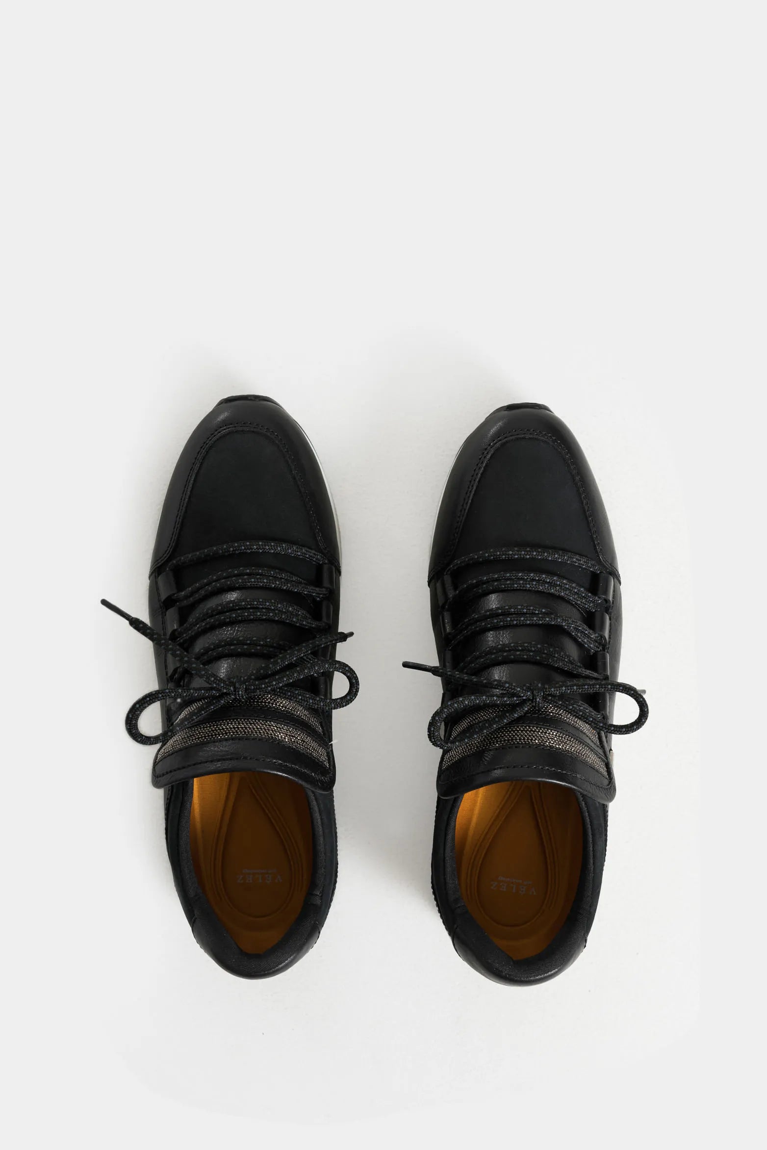 ZAPATOS CORDÓN NAPOLES 2.0 DE CUERO PARA MUJER PUNTERAS EN CONTRASTE