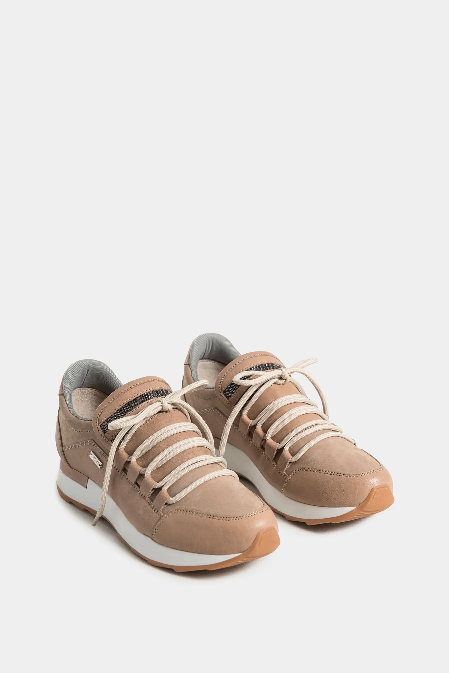 ZAPATOS CORDÓN NAPOLES 2.0 DE CUERO PARA MUJER PUNTERAS EN CONTRASTE