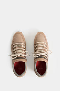 ZAPATOS CORDÓN NAPOLES 2.0 DE CUERO PARA MUJER PUNTERAS EN CONTRASTE