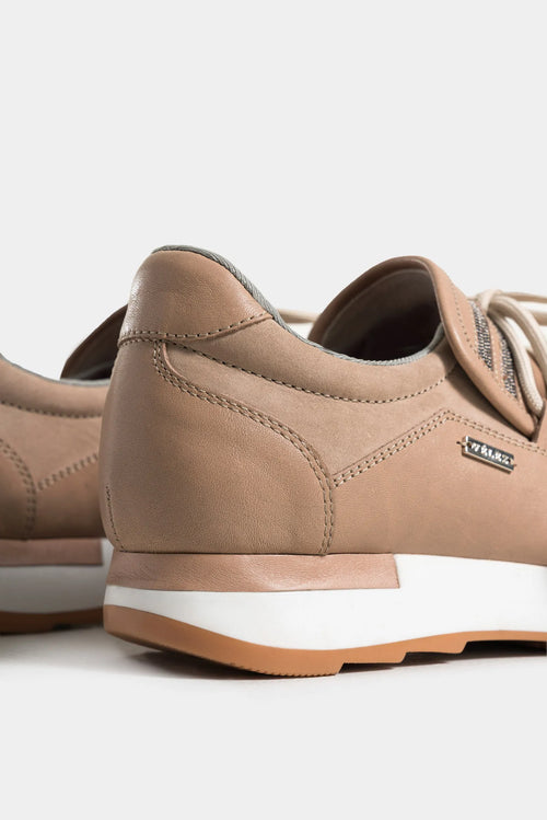 ZAPATOS CORDÓN NAPOLES 2.0 DE CUERO PARA MUJER PUNTERAS EN CONTRASTE