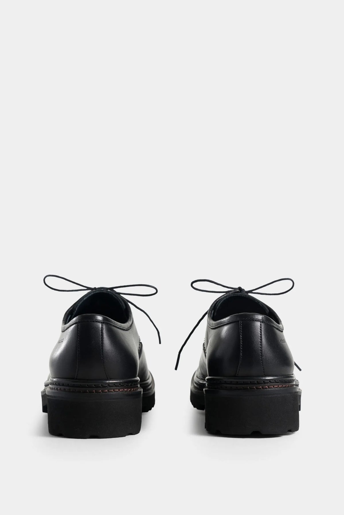 ZAPATOS CORDÓN VITELO DE CUERO PARA HOMBRE EFECTO ENVEJECIDO