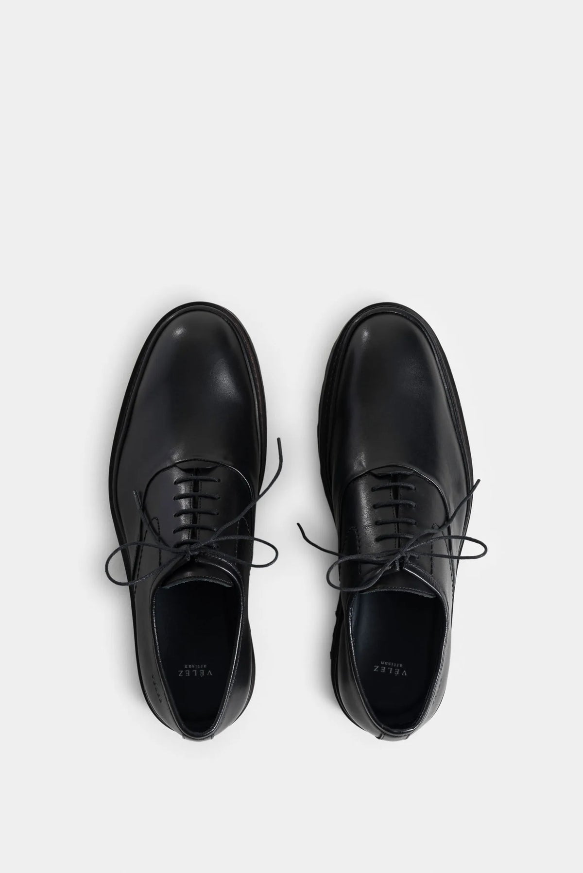 ZAPATOS CORDÓN VITELO DE CUERO PARA HOMBRE EFECTO ENVEJECIDO