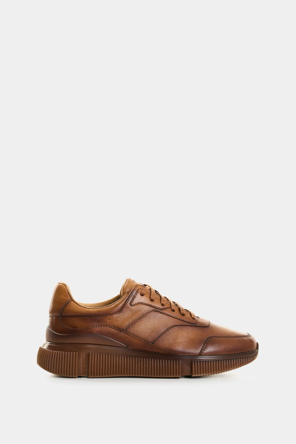 Sneakers Bikal de cuero para hombre silueta casual