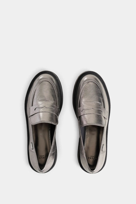 Mocasines thalia de cuero tipo folia para mujer vira millaré